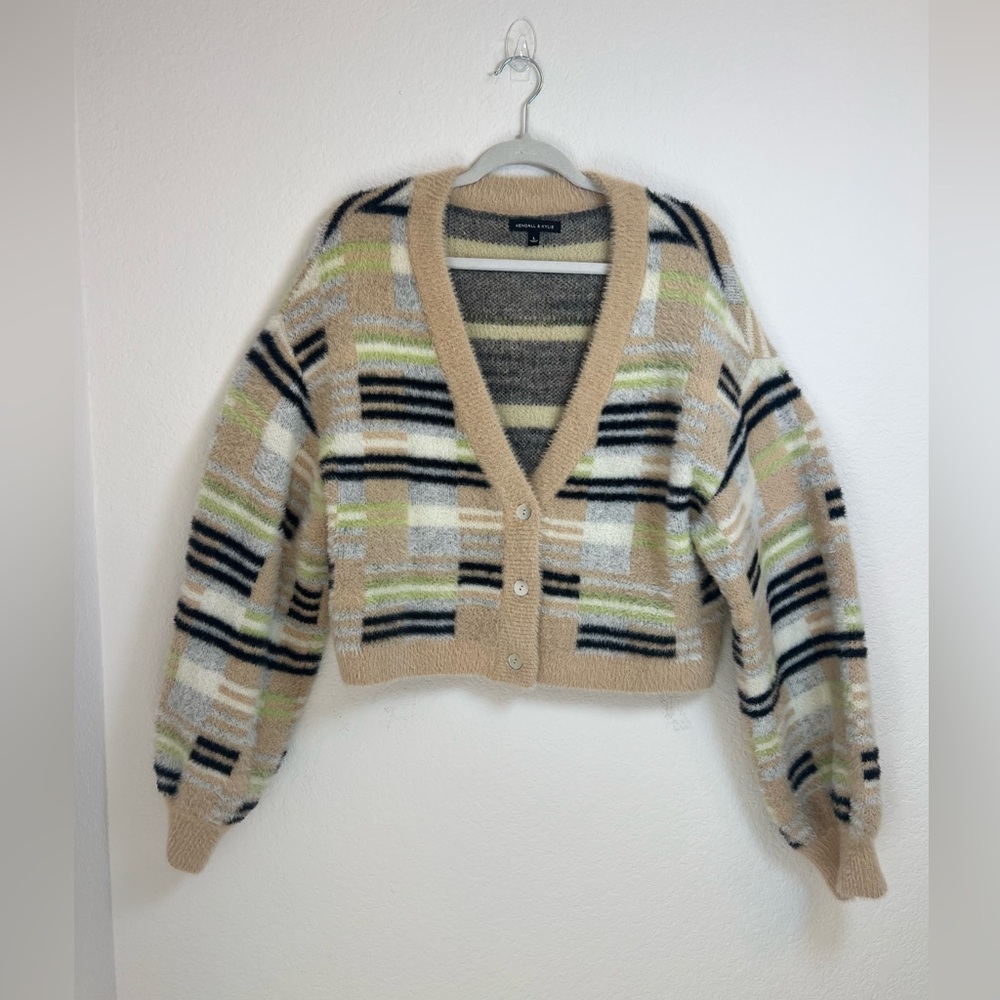 Kendall & Kylie Multicolor‎ Striped Cardigan